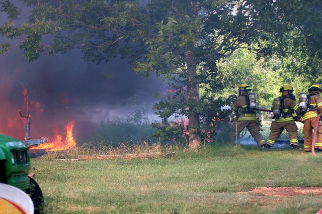 Manchaca VFD in Action