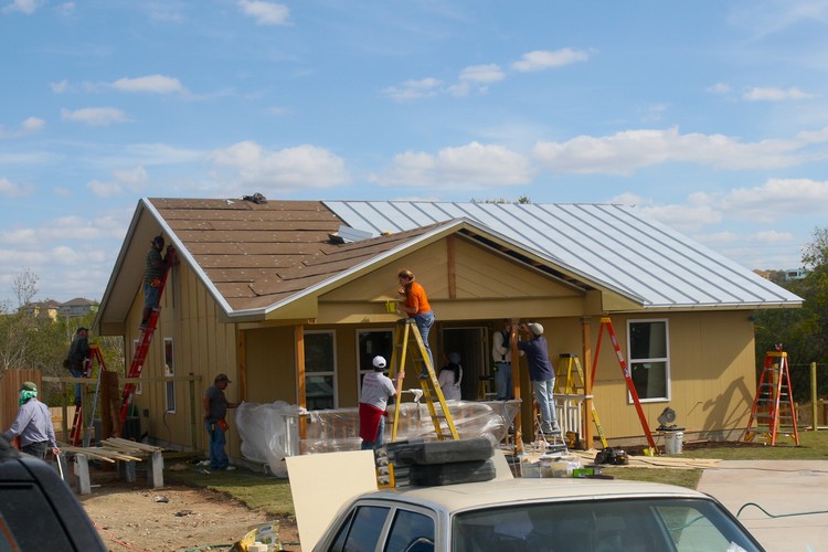 Austin Habitat For Humanity work-day