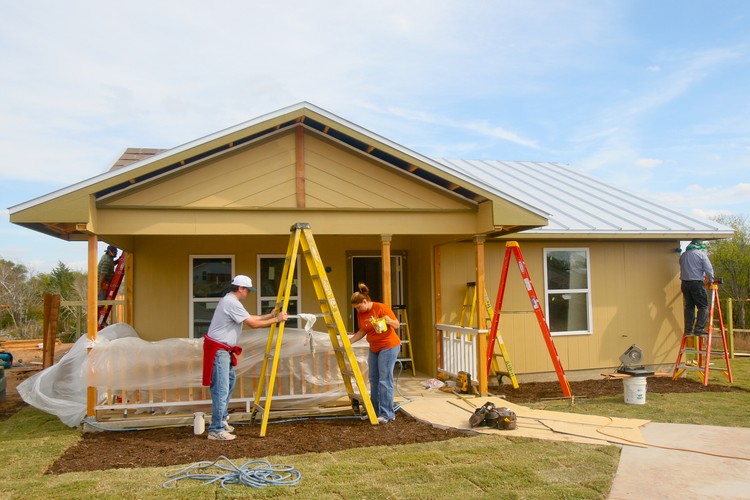 Austin Habitat For Humanity work-day