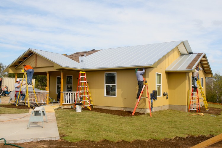 Austin Habitat For Humanity work-day