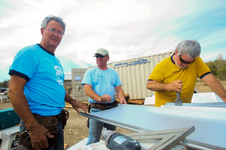 Austin Habitat For Humanity work-day