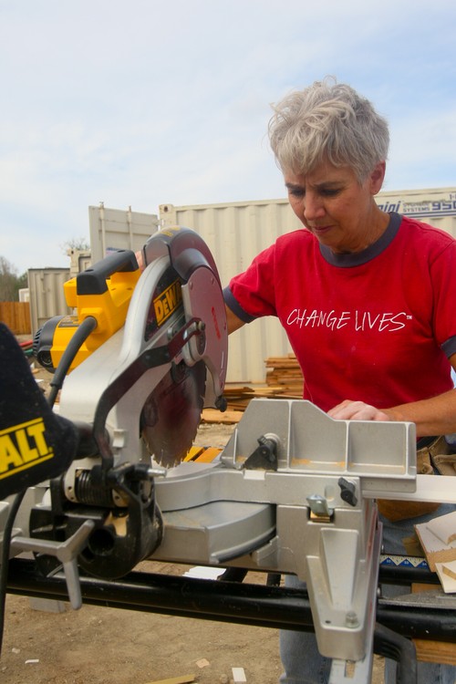 Austin Habitat For Humanity work-day