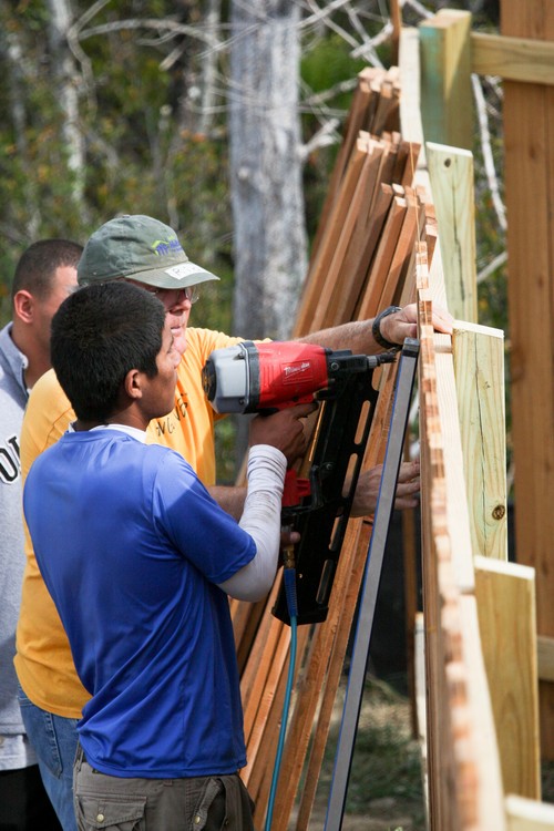 Austin Habitat For Humanity work-day