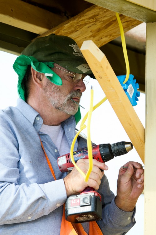 Austin Habitat For Humanity work-day