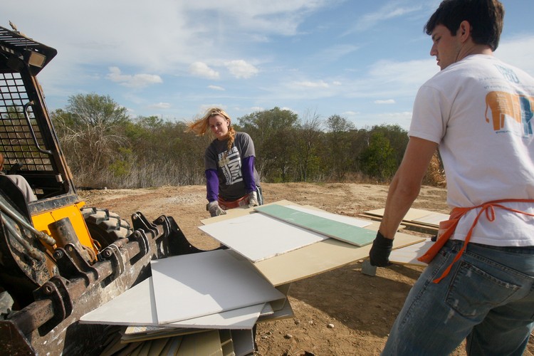 Austin Habitat For Humanity work-day