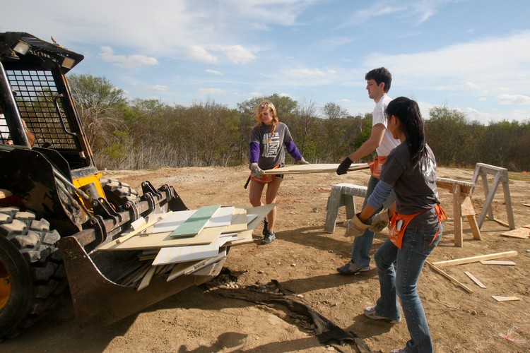 Austin Habitat For Humanity work-day